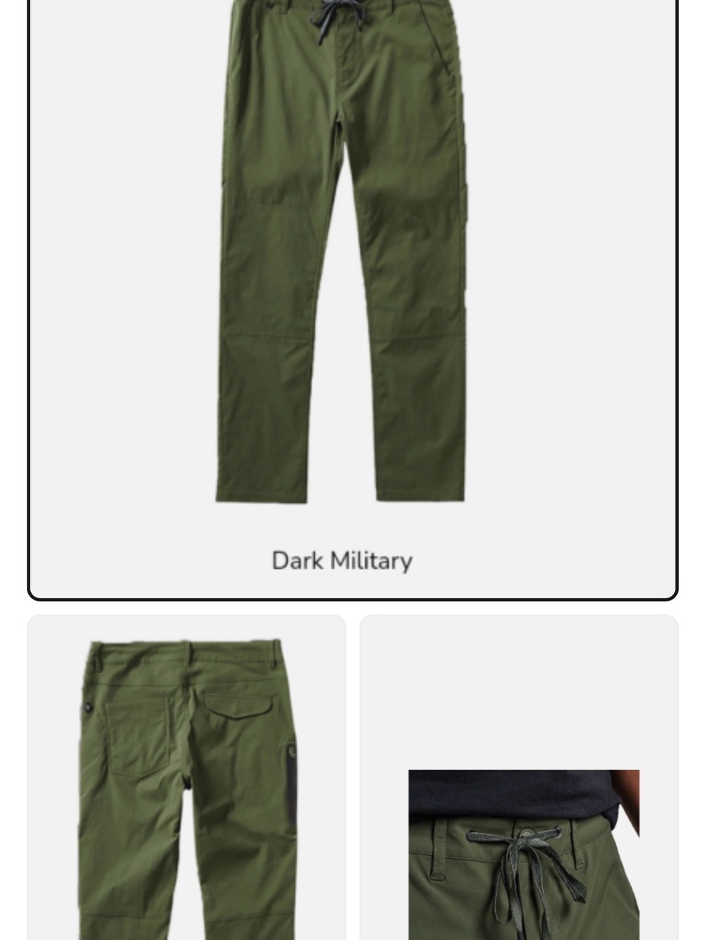 Roark Explorer Adventure Pants Dark Military Mens Size 32